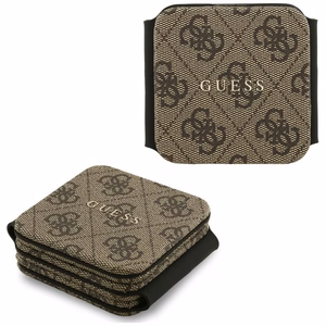 Langaton laturi 3in1 yhteensopiva MagSafe 15W GUESS GUE005640 ruskea