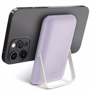 Tehopankki Uniq Hoveo magneettinen 5000mAh USB-C 20W PD - violetti