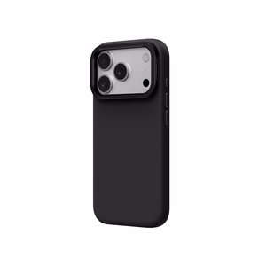 AmazingThing Glamour Suojakuori jalustalla iPhone 17 Pro:lle - musta