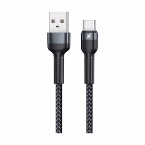 USB cable Remax RC-124a USB-A to USB-C 1.0m black