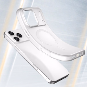 Magneettinen Abrasive Suojakuori iPhone 17 Pro Max:lle MagSafe-yhteensopiva - Matta Valkoinen