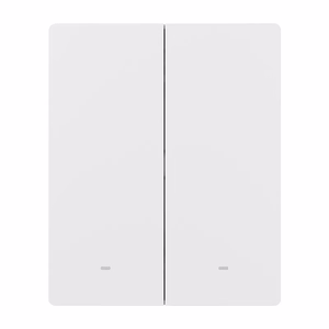 SONOFF M5-2C-80W Wi-Fi Matter älykäs seinäkytkin (2-kanavainen, kehykseen)