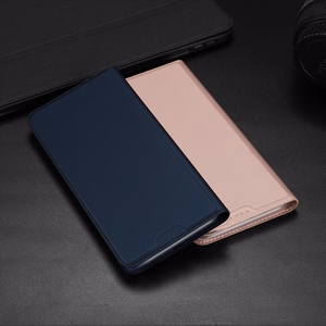 Dux Ducis Skin Pro -lompakkokuori iPhone 15 Pro Max:lle - vaaleanpunainen