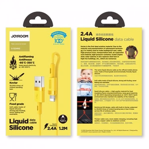 USB-kaapeli Joyroom S-1224N2 keltainen Lightning 120cm