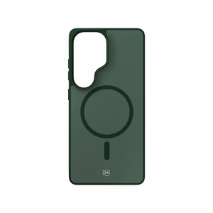3mk Smoke MagCase Samsung Galaxy S25 Ultra:lle vihreä-puoliläpinäkyvä