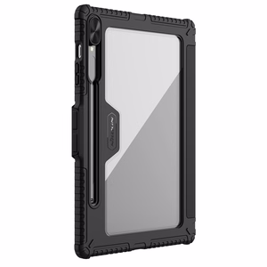 Nillkin Bumper Nahkainen Case Pro Suojakuori Samsung Galaxy Tab S9+:lle - musta