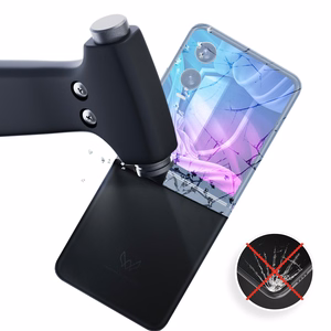 Tecno Phantom V Flip2 (front) – 3mk Silky Matt Pro puhelimen näytönsuoja