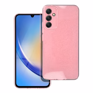 Case for Samsung A34 5G Clear Case 2 mm Blink pink
