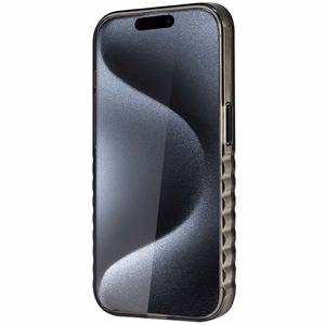 Audi IML Big Logo MagSafe Suojakuori iPhone 15 Pro:lle - musta