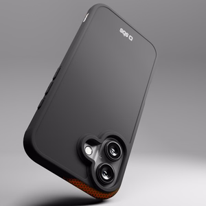 SBS Full Active D3O Suojakuori iPhone 16:lle - musta