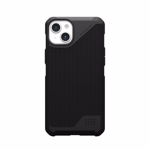 UAG Metropolis LT MagSafe suojakuori iPhone 15 Plus:lle - musta kevlar