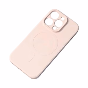 Silikoninen Suojakuori MagSafe iPhone 16e / 17e - vaaleanpunainen