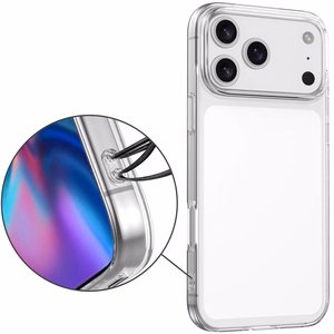Läpinäkyvä sormenjälkiä hylkivä TPU-suojakuori puhelimelle iPhone 18 Pro Max / 17 Pro Max