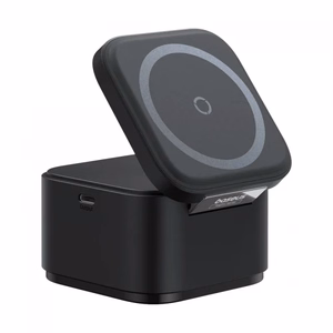 Baseus BS-W531 MagSafe / Qi USB-C 20W 2-in-1 langaton laturi - musta