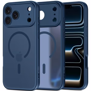 Tech-Protect BasicMag MagSafe Suojakuori iPhone 17 Pro -puhelimelle - laivastonsininen