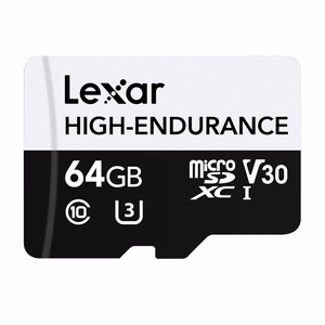 Lexar High-Endurance microSDHC/microSDXC 64 GB -muistikortti