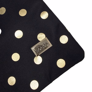 Ostoskassi Wonder wzór 2 kultainen polka-dot