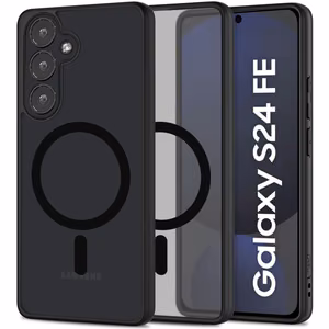 Tech-Protect MagMat MagSafe Suojakuori Samsung Galaxy S24 FE -puhelimelle - musta