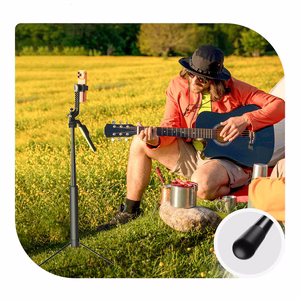 Selfiekeppi Orico SPM170 1/4 tuuman jalusta puhelinkameralle Bluetooth 5.2 - musta