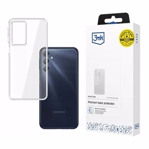 3mk Armor Suojakuori Samsung Galaxy M34 5G:lle läpinäkyvä
