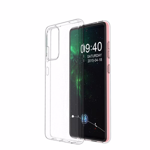 Geeli tapauksessa kansi Ultra Clear 0.5mm Samsung Galaxy A73 läpinäkyvästä