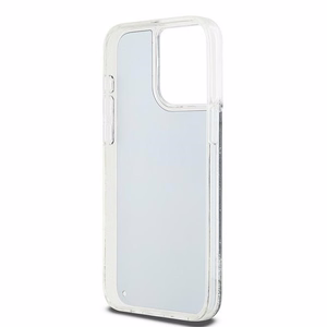 DKNY Liquid Glitter Big Logo Suojakuori iPhone 13 Pro Max:lle - musta