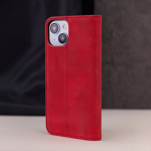 Smart Suede -suojakuori Google Pixel 11 Pro XL -mallille, punainen