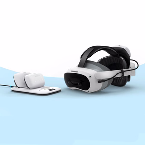 BoboVR P4U Paahihna Akulla PICO 4 Ultra:lle ja Ultra Enterprise:lle - valkoinen ja musta