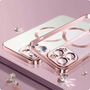 Tech-Protect MagShine Line MagSafe iPhone 14 Pro Suojakuori - violetti