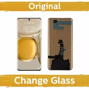 LCD-näyttö yhteensopiva Huawei P50 Pro musta (Uusittu: Kiina)(ilman kehystä)