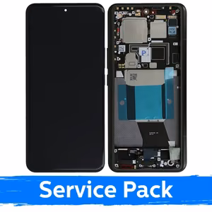 LCD-näyttö yhteensopiva Xiaomi 14 Ultra kehyksellä / musta / (Service Pack)