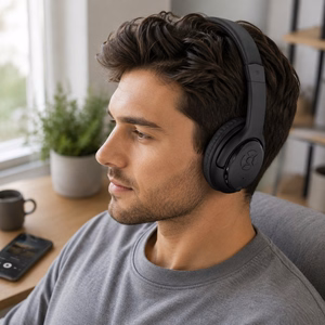 Esperanza Libero EH163K kuulokemikrofoni langaton pääpanta musiikki Mini-USB Bluetooth musta