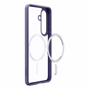 Spigen Ultra Hybrid Mag MagSafe Suojakuori Samsung Galaxy S26:lle - läpinäkyvä violetti