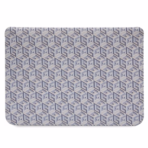 Guess GCube Stripes case for a 14" laptop - blue