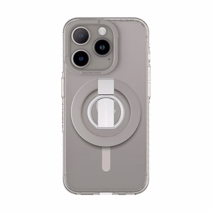 Amazing Thing Titan Pro Mag Ring Grip Suojakuori 10FT IP156.1PTRGY iPhone 15 Pro:lle titaani