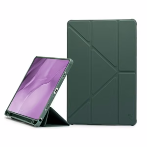 Reach Origami -suojakuori Apple iPad 10.9 2022/iPad 11 2025 tummavihreä