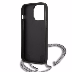 Karl Lagerfeld Monogram Plaque Suojakuori iPhone 13 Pro / 13 6.1" - Musta