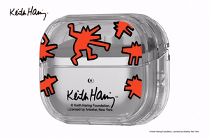 FPR630SBARW Samsung Buds3 Keith Haring Slickback läpinäkyvä suojakuori