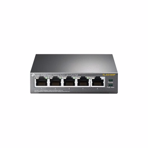 TP-Link 5-porttinen gigabitin pöytä-PoE-kytkin 4-porttisella PoE:lla