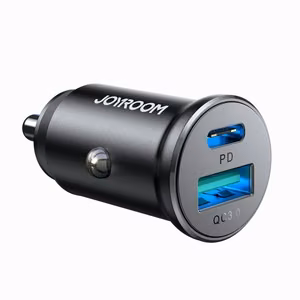 Joyroom JR-CCN05 USB-C / USB-A 30W -autolaturi, musta