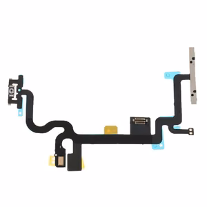 Flex iPhone 7 päälle/pois äänenvoimakkuuden säädöllä, taskulampulla ja mikrofonilla ORG