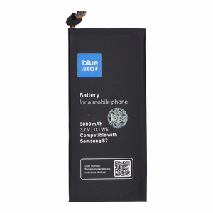 Akku Samsung S7:lle 3000 mAh Blue Star Premium