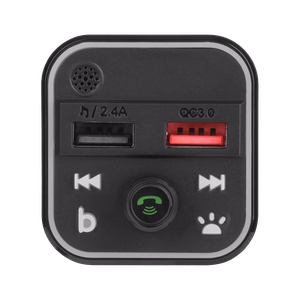 Bluetooth-FM-autolähetin kahdella USB-portilla