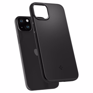 Spigen Thin Fit Suojakuori iPhone 15 6,1 musta