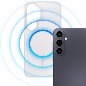 Samsung Galaxy S26 – 3mk Smoke MagCase valkoinen puhelimen suojakuori