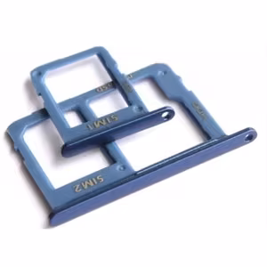SIM Holder Compatible With Samsung A605 A6+ 2018 SIM card holder Blue