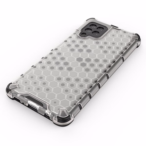 Honeycomb Asia panssari kansi TPU puskuri Samsung Galaxy A42 5G vihreä