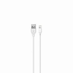 XO kaapeli NB103 USB - Lightning 1,0 m 2,1A, valkoinen