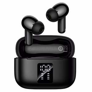 Mustat Borofone FQ13 Astute TWS Bluetooth -kuulokkeet