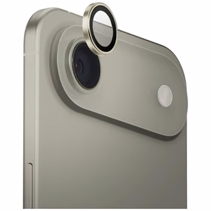 Uniq Optix alumiininen kameranlinssiensuoja iPhone Air -puhelimelle sovittimella - kultainen